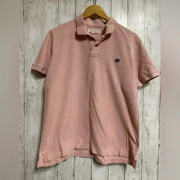 Aeropostale Pink Polo Shirt Size L - Picture 1 of 4